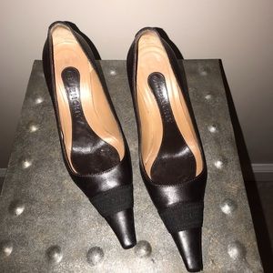 Givenchy leather brown pump 3 inch heeled pump